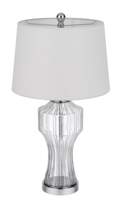 Reston Column Glass Table Lamp
