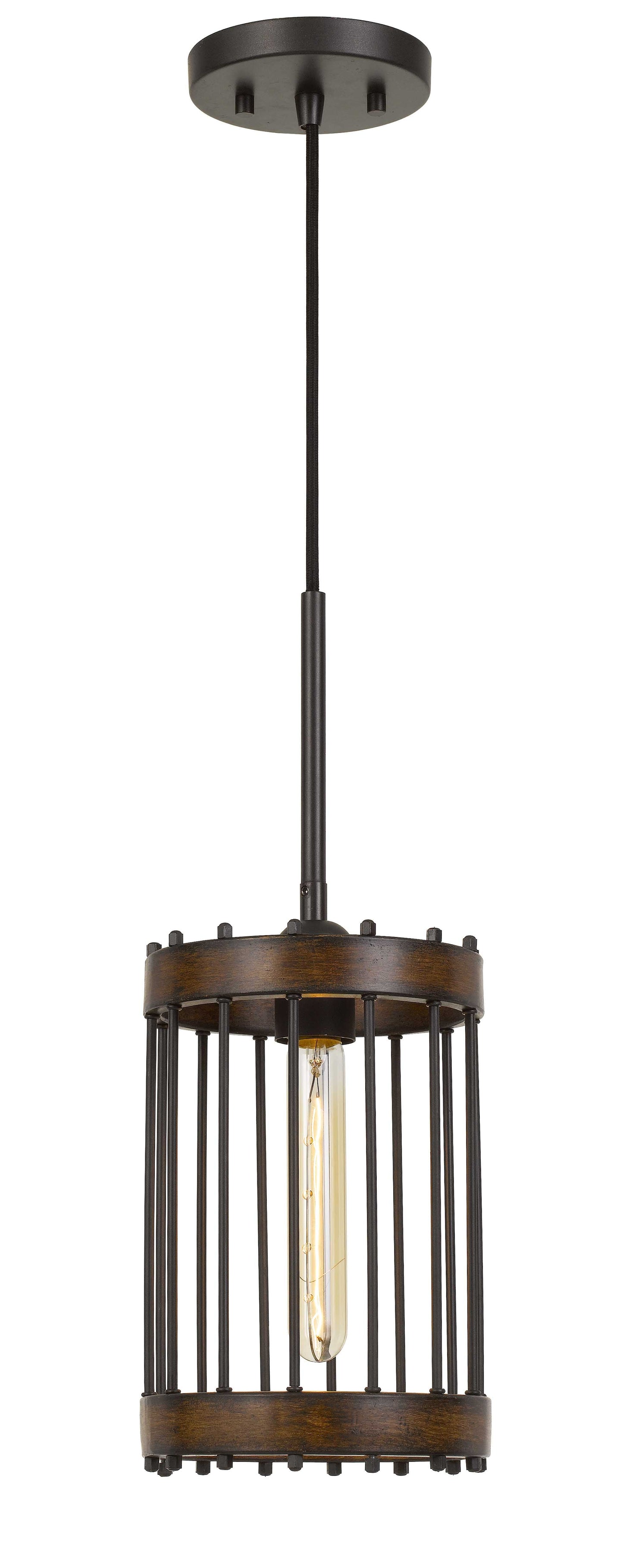 Cantania 60W Metal Pendant Fixture (Edison Bulbs Not Included)