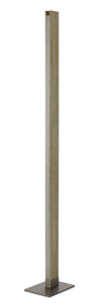 Colmar Integrated Led Rubber Wood Floor Lamp With Dimmer Control. 24W, 2100 Lumen, 3000K.
