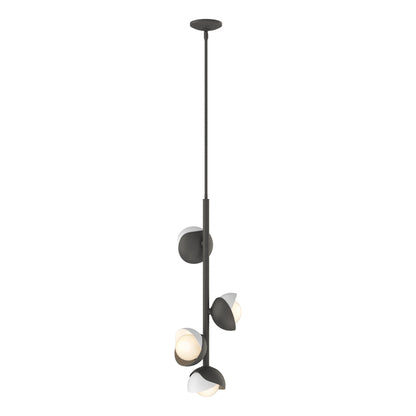Brooklyn 4-Light Double Shade Vertical Pendant