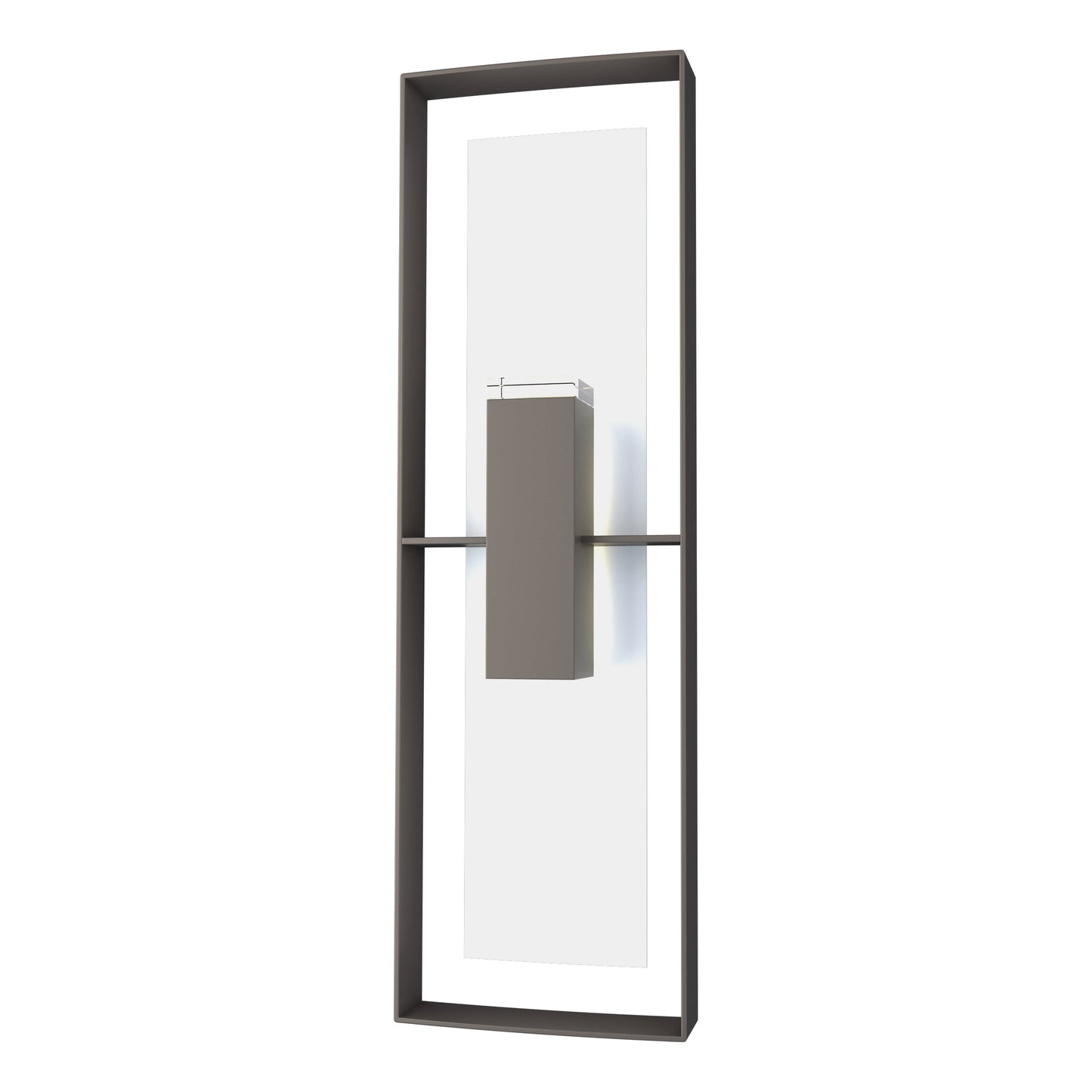 Shadow Box Tall Outdoor Sconce