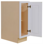 Value-Line Shaker 9 in. base cabinet with 1 full-height door