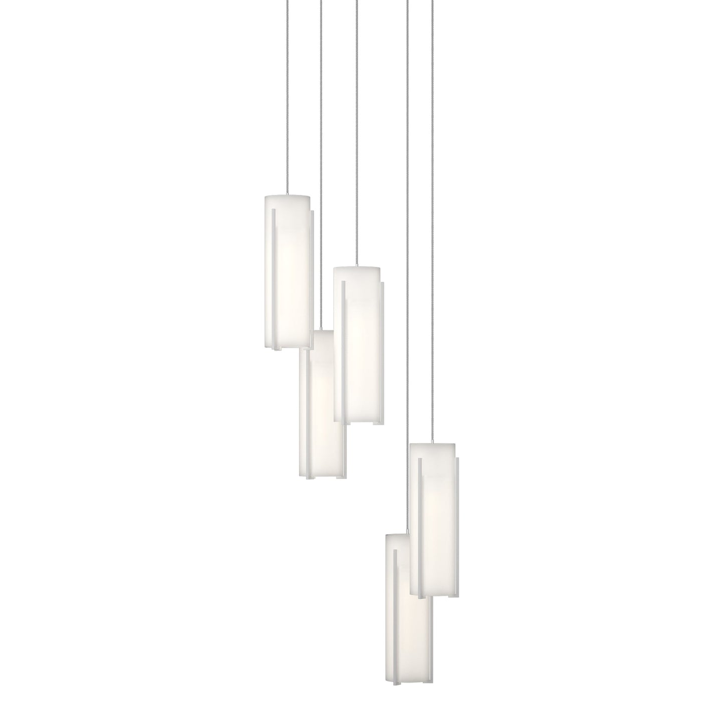 Exos Glass 5-Light Pendant