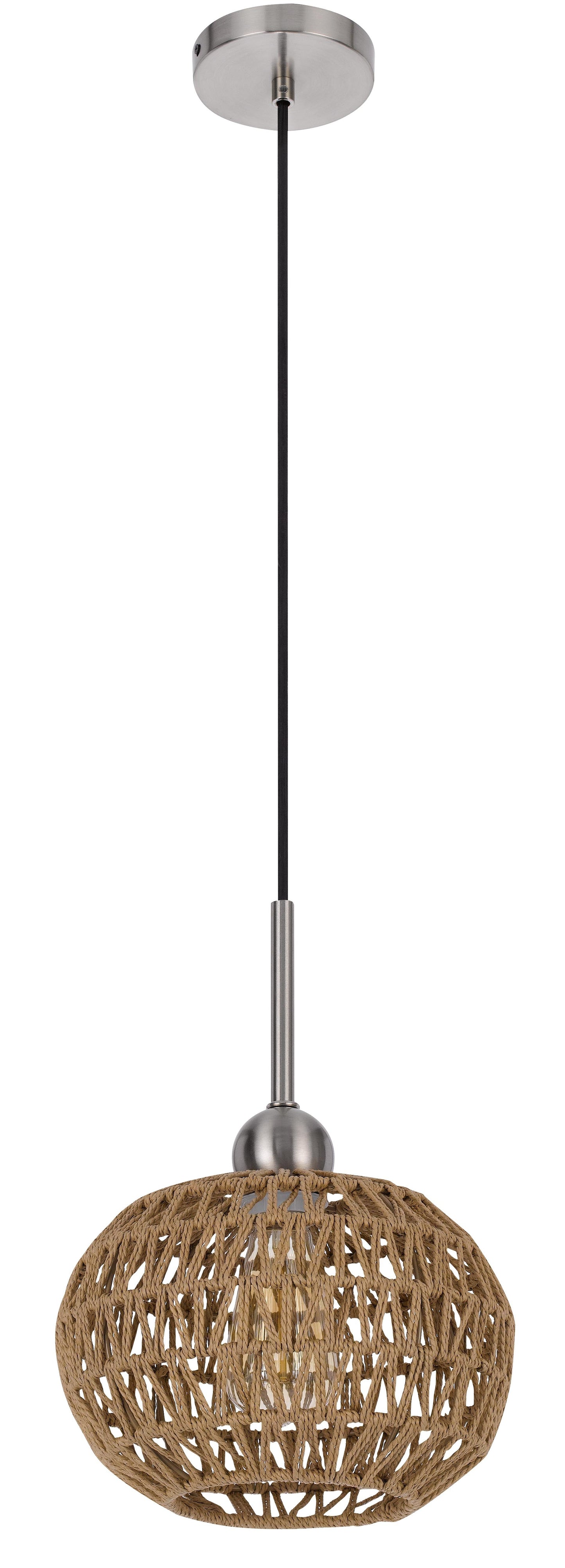 60W Medan Roped Pendant Fixture