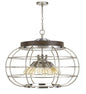 60W x 8 Liberty Metal Chandelier