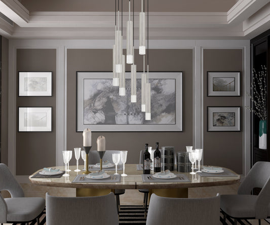 Troy LED dimmable pendant