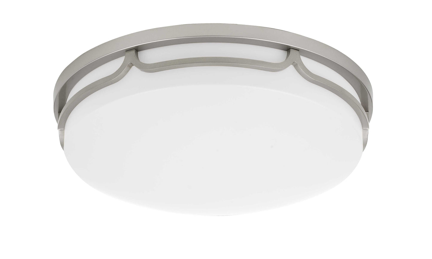 LED Ceiling Acrylic and Metal Fixture in Painted S