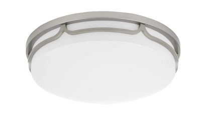 LED Ceiling Acrylic and Metal Fixture in Painted S