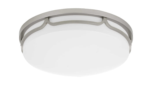 LED Ceiling Acrylic and Metal Fixture in Painted S