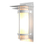 Banded with Top Plate Outdoor Sconce
