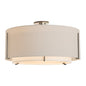 Exos Large Double Shade Semi-Flush
