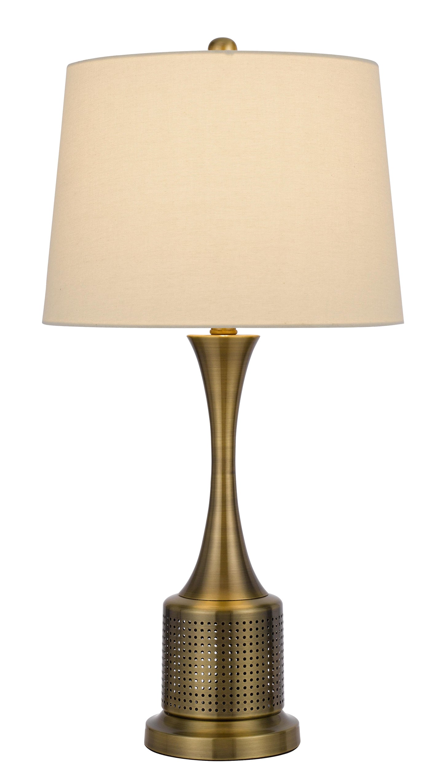100W Toccoa Metal Table Lamp. Priced And Sold As Pairs