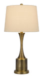 100W Toccoa Metal Table Lamp. Priced And Sold As Pairs