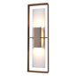Shadow Box Tall Outdoor Sconce