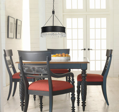 60W X 4 Roby Metal Chandelier With Cystal Drops