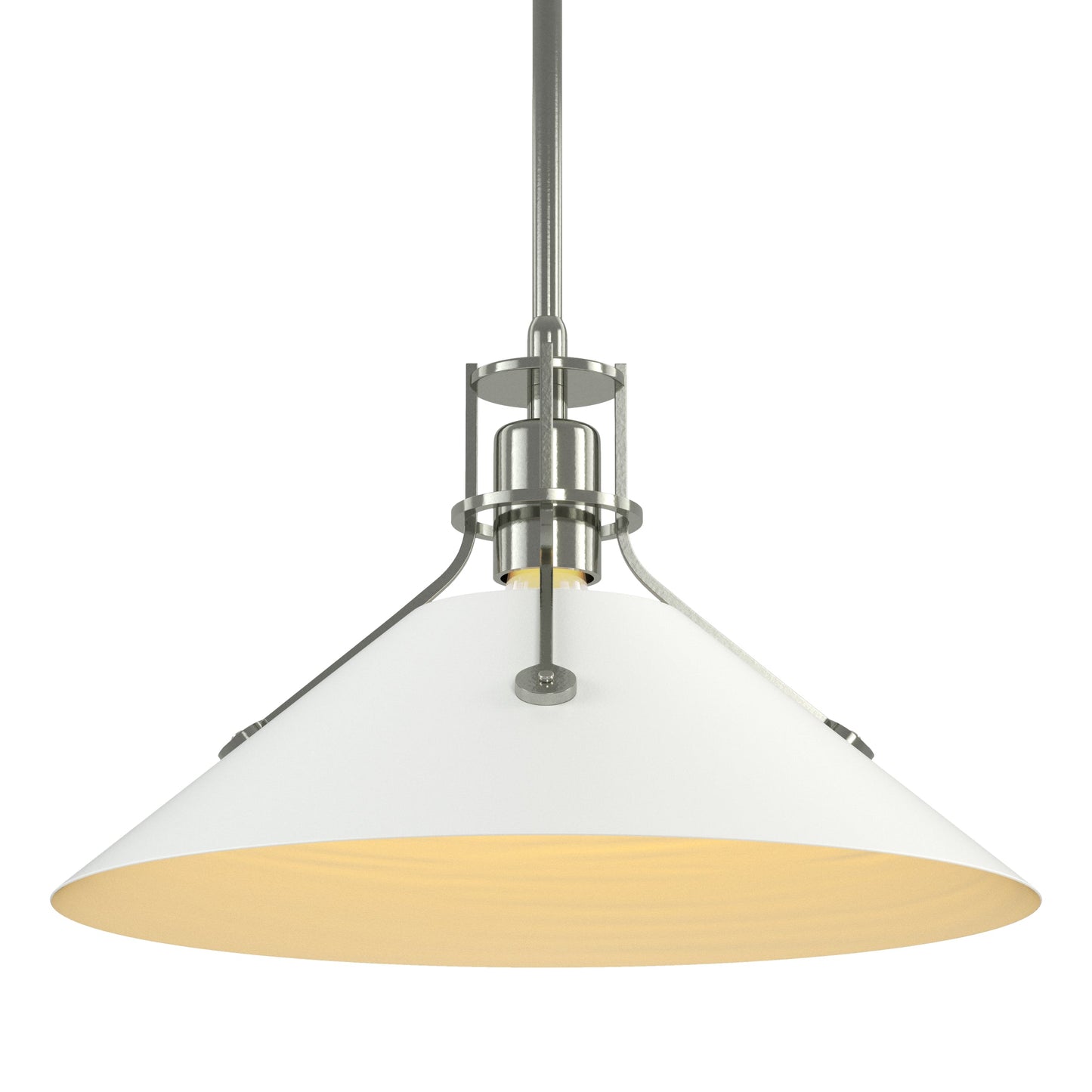 Henry Medium Steel Shade Pendant