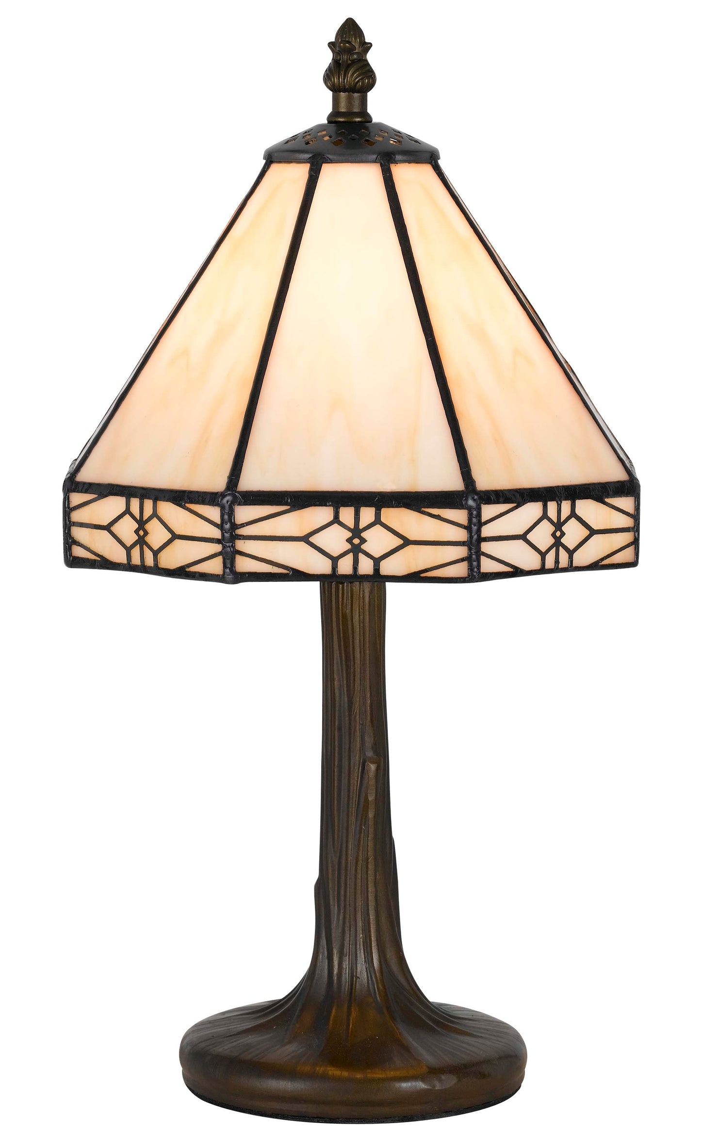 Regal Accent Lamp in Antique Brass Finish
