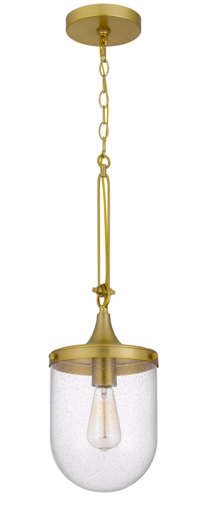 60W Ithaca Bubbled Glass Pendant Fixture