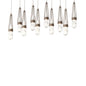 Link 10-Light Blown Glass Pendant