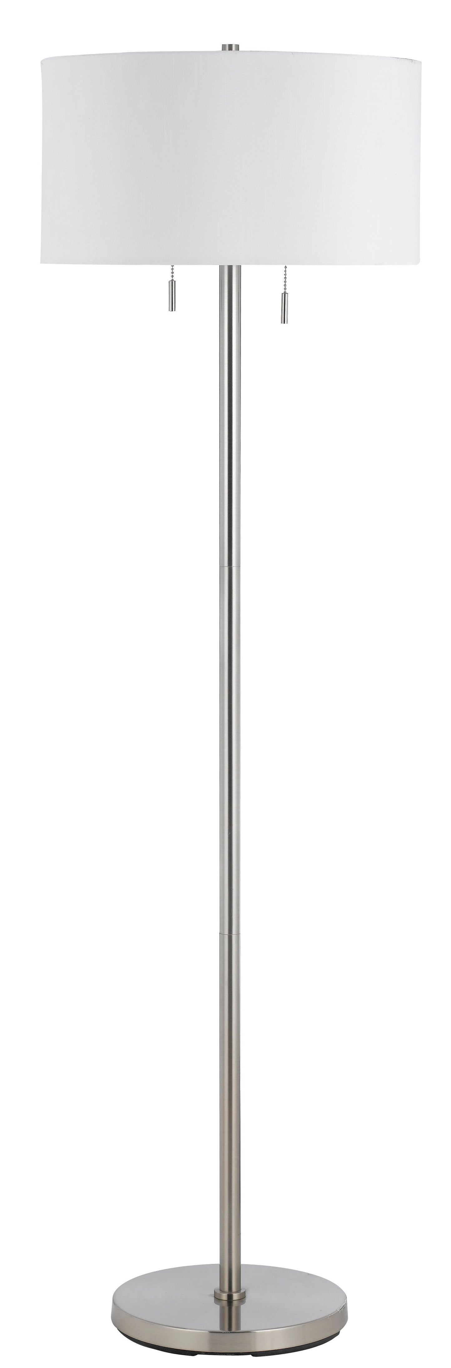 60W X 2 Calais Metal Floor Lamp