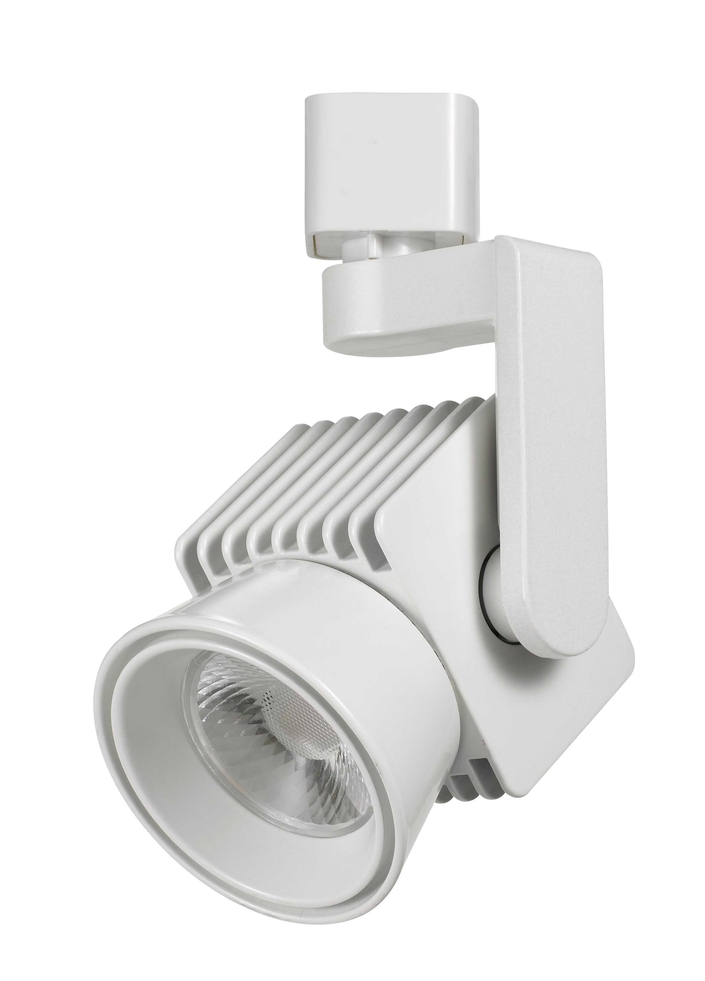 LED Track Aluminum Cast Fixture in White Finish