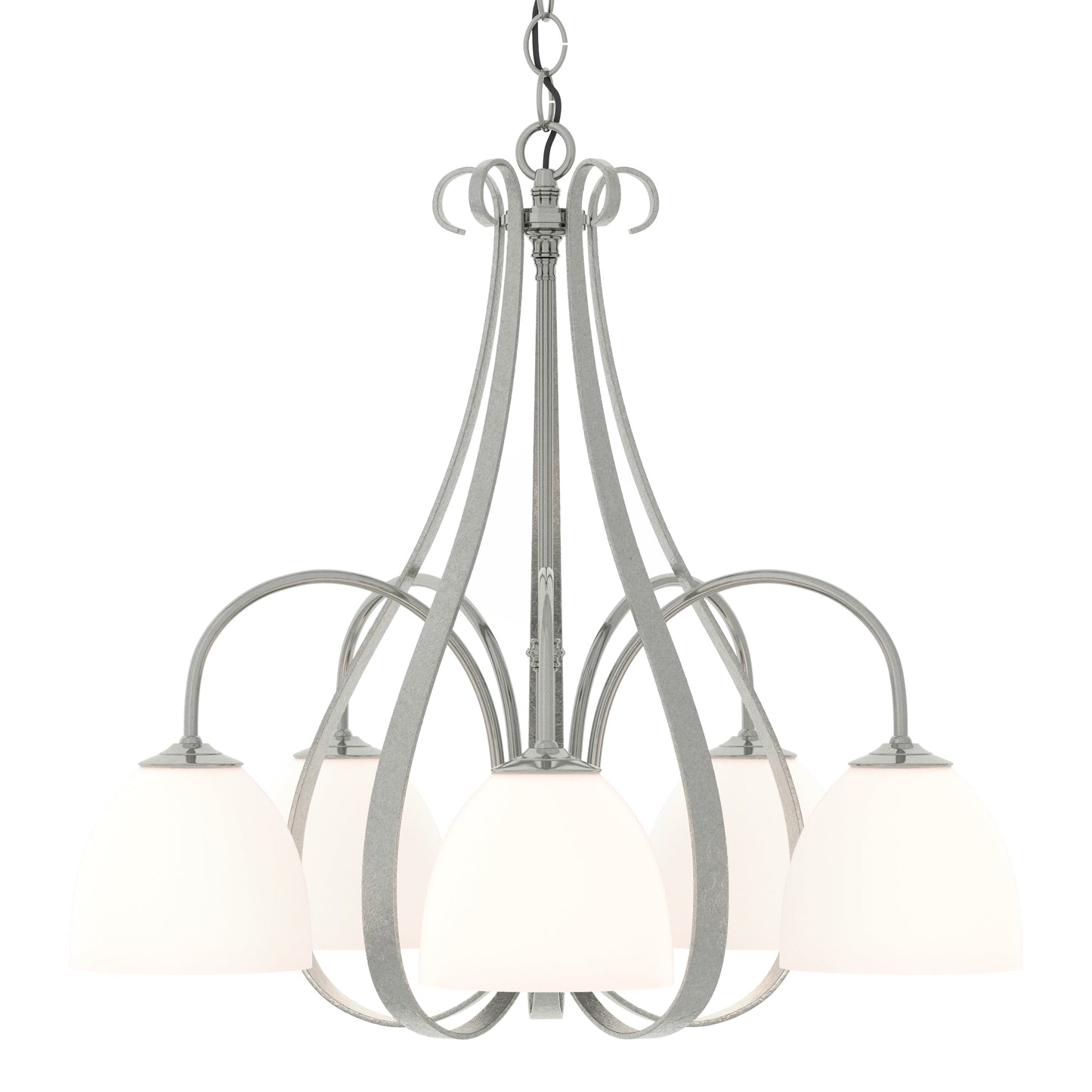 Sweeping Taper 5 Arm Chandelier