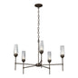 Luma 5 Arm Chandelier