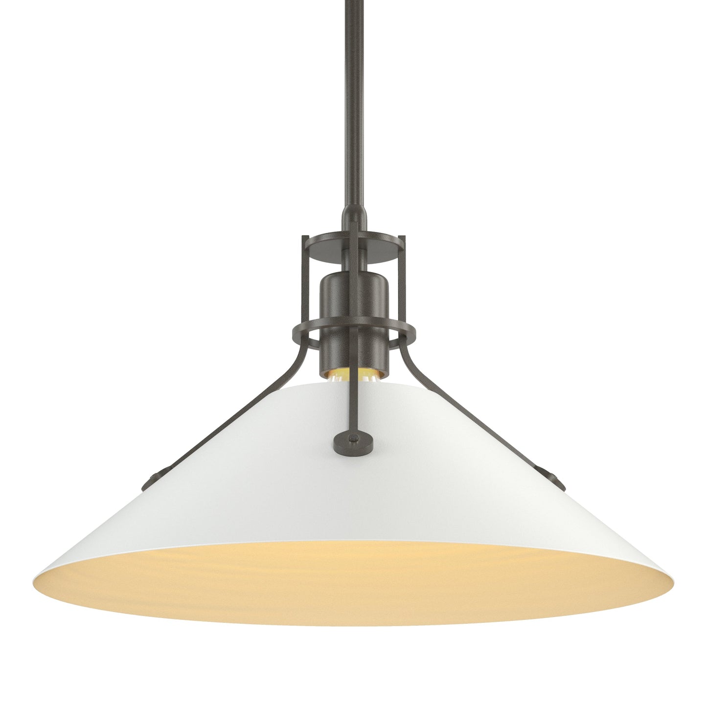 Henry Medium Steel Shade Pendant