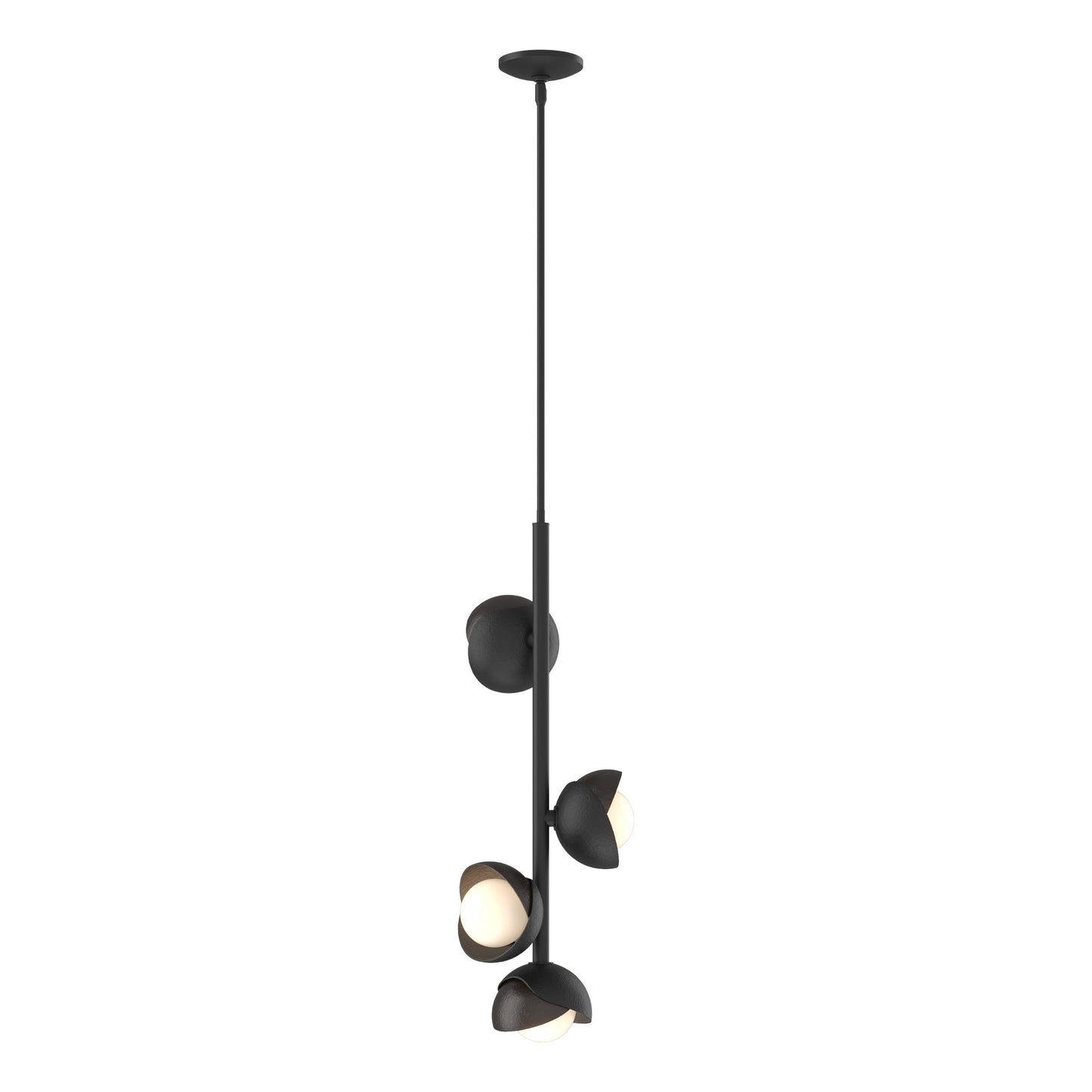 Brooklyn 4-Light Double Shade Vertical Pendant