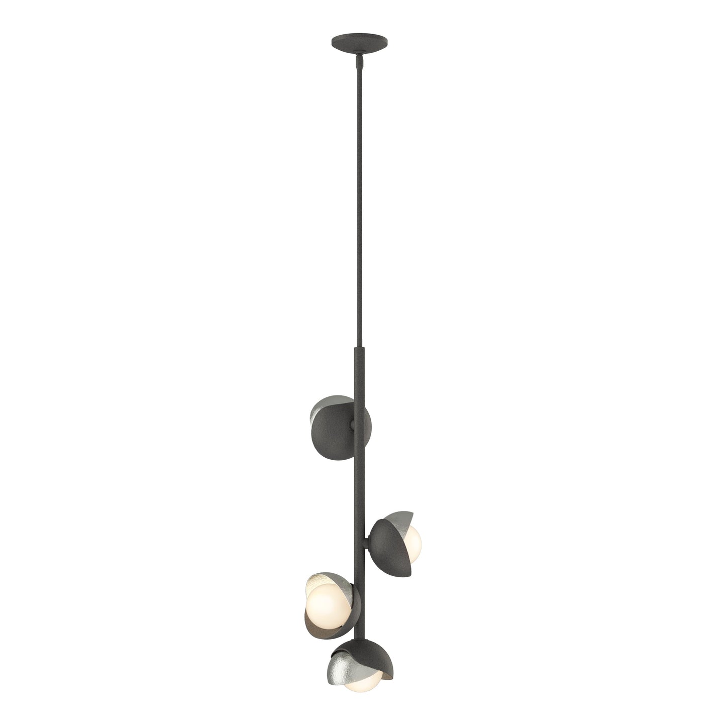 Brooklyn 4-Light Double Shade Vertical Pendant