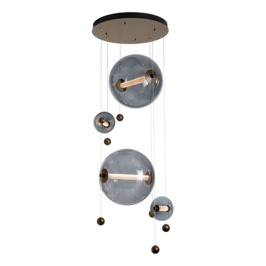 Abacus 4-Light Round LED Pendant