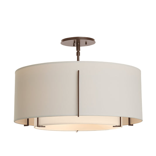 Exos Double Shade Semi-Flush