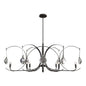 Optic 8-Light Oval Pendant