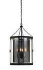 60W X 4 Westchester Metal Chandelier With Mesh / Glass Shade