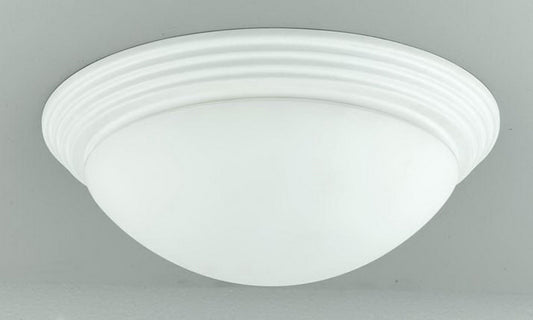 4.5" Tall Ceiling Lamp in White