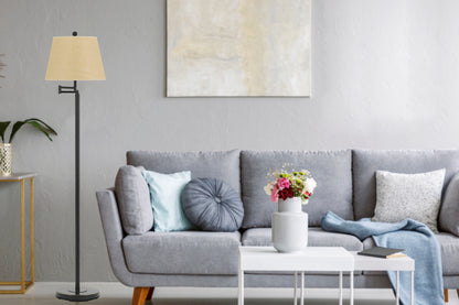 150W 3Way Andros Metal Swing Arm Floor