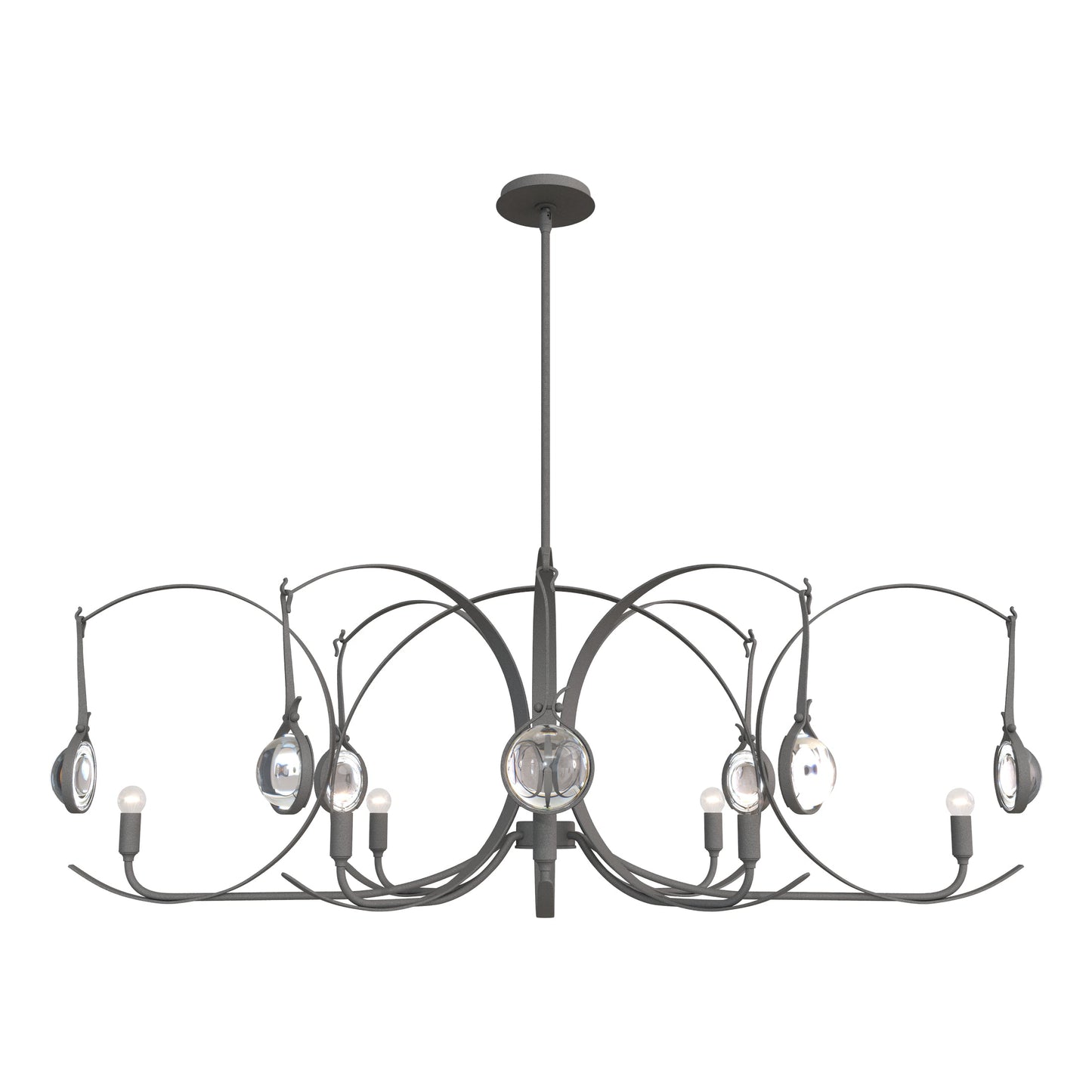 Optic 8-Light Oval Pendant