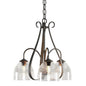 Sweeping Taper 3 Arm Chandelier