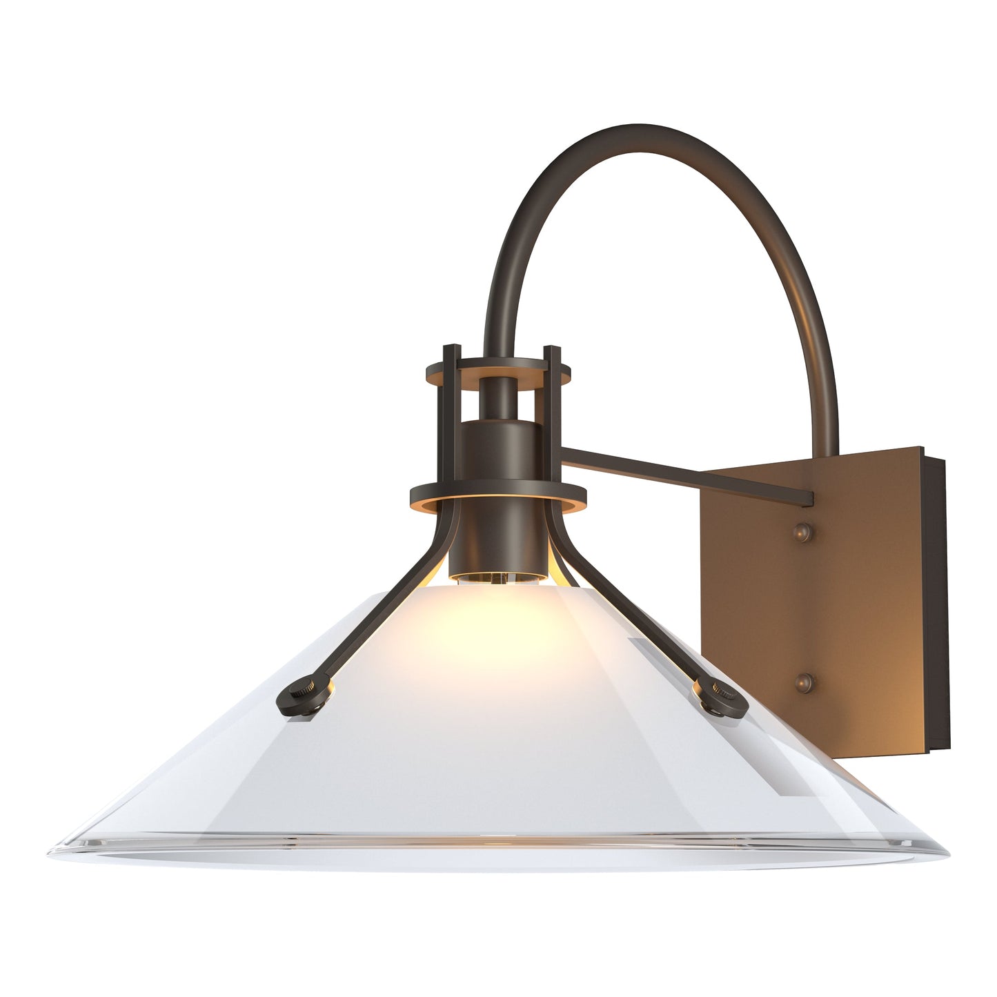 Henry Large Glass Shade Outdoor Sconce