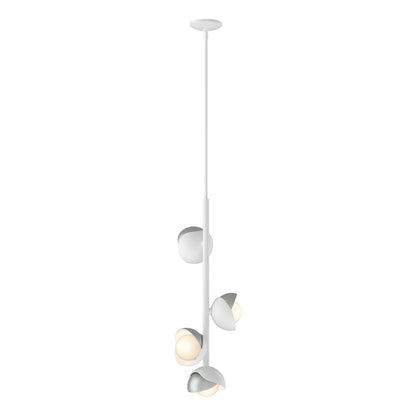 Brooklyn 4-Light Double Shade Vertical Pendant