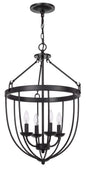 60W X 4 Grafton Metal Chandelier