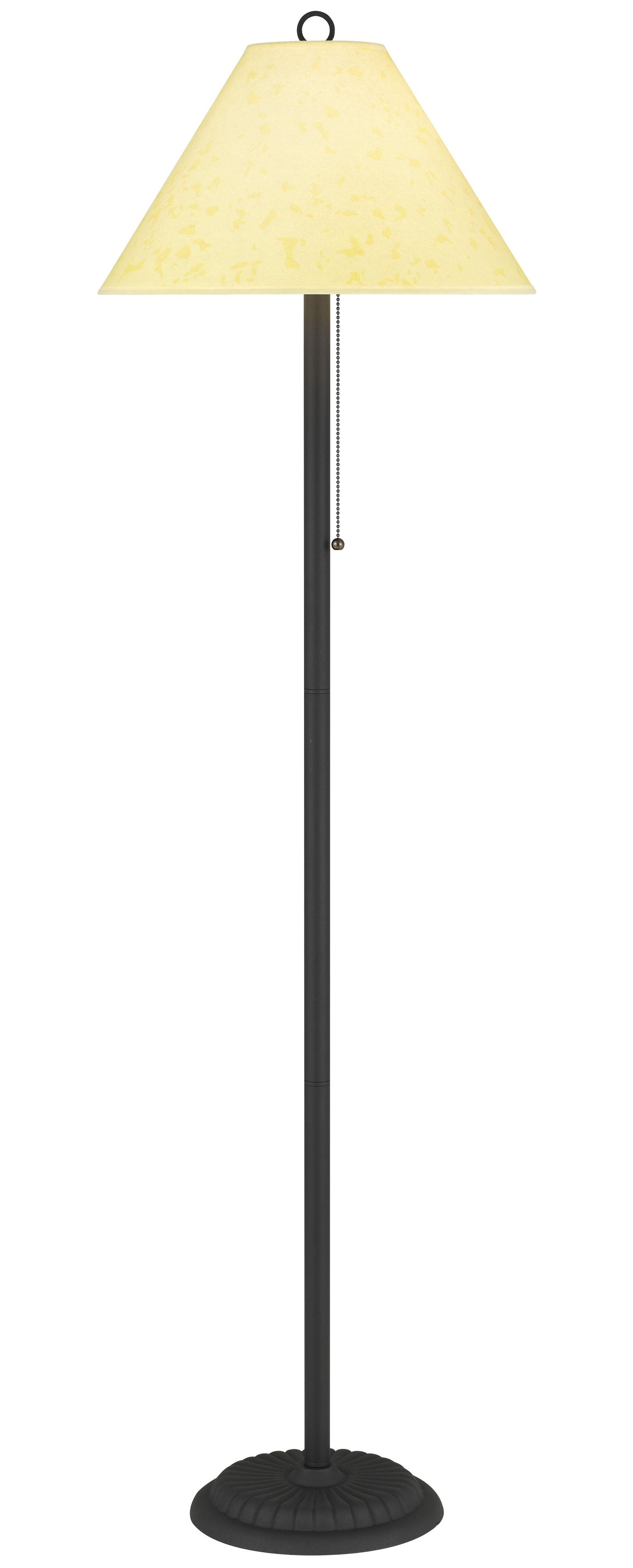 Candlestick Floor Lamp W/Pull Chain Switch