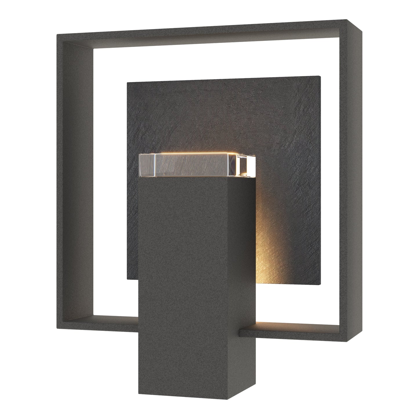 Shadow Box Medium w/Slate Outdoor Sconce