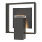 Shadow Box Medium w/Slate Outdoor Sconce