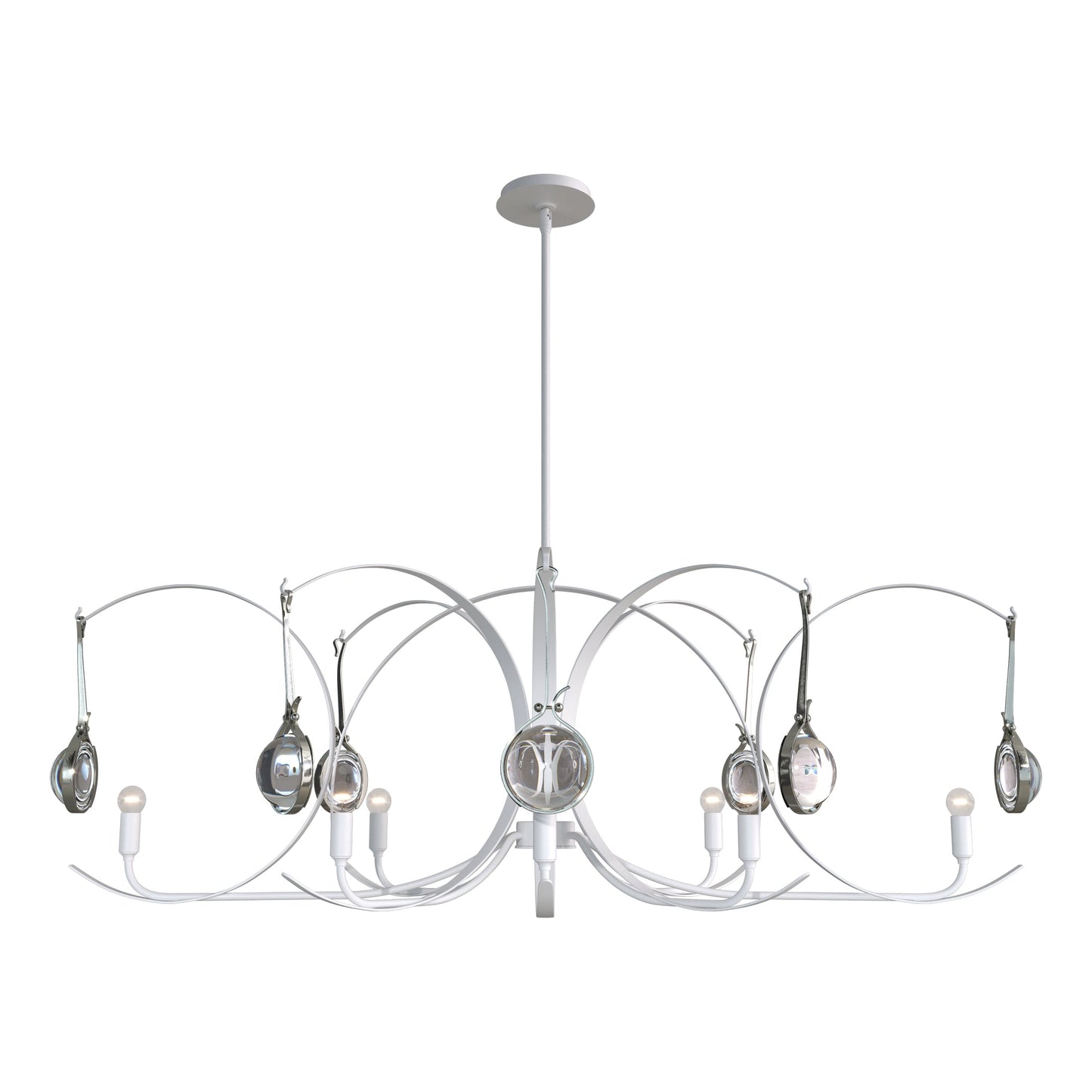 Optic 8-Light Oval Pendant