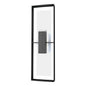 Shadow Box Tall Outdoor Sconce