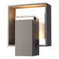 Shadow Box Small Outdoor Sconce