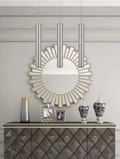 Melini Dimmable Metal Pendant Fixture