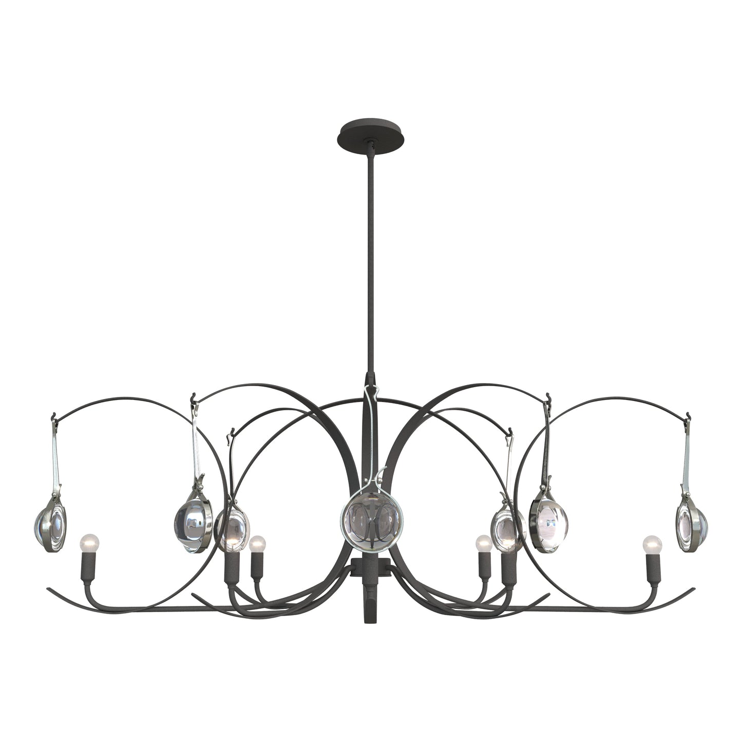 Optic 8-Light Oval Pendant