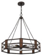 60W X 5 Provo Metal Chandelier